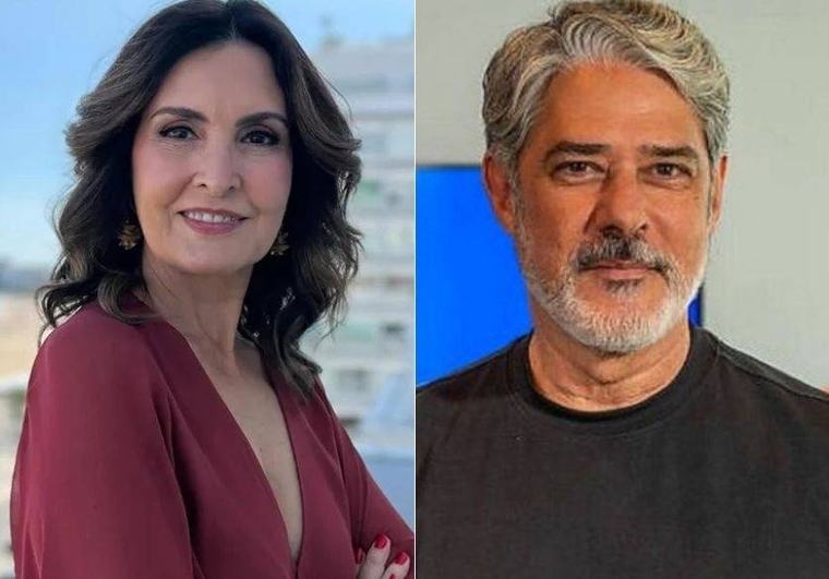 A ida de William Bonner a programa de Fatima Bernardes dez anos após separação