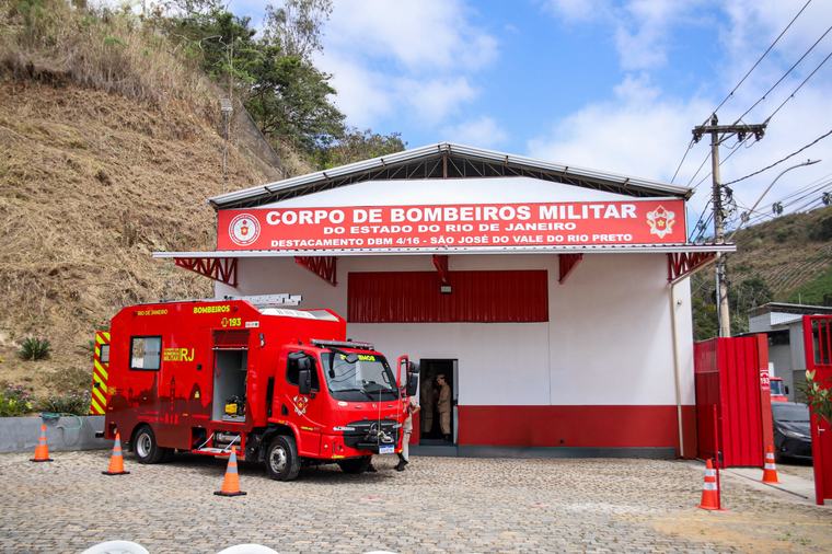 Quartel do Corpo de Bombeiros é ativado em São José do Vale do Rio Preto