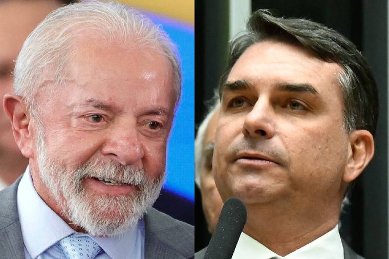 Lula e Flávio trocam farpas em primeiro programa eleitoral na TV