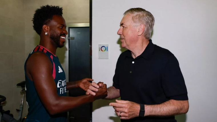 ‘Que bom te ver’: Ancelotti recebe carinho de quarteto capaz de assumir protagonismo na Seleção Brasileira