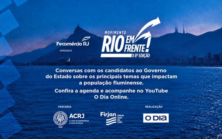 Fecomércio RJ promove sabatinas com candidatos ao Governo do Rio