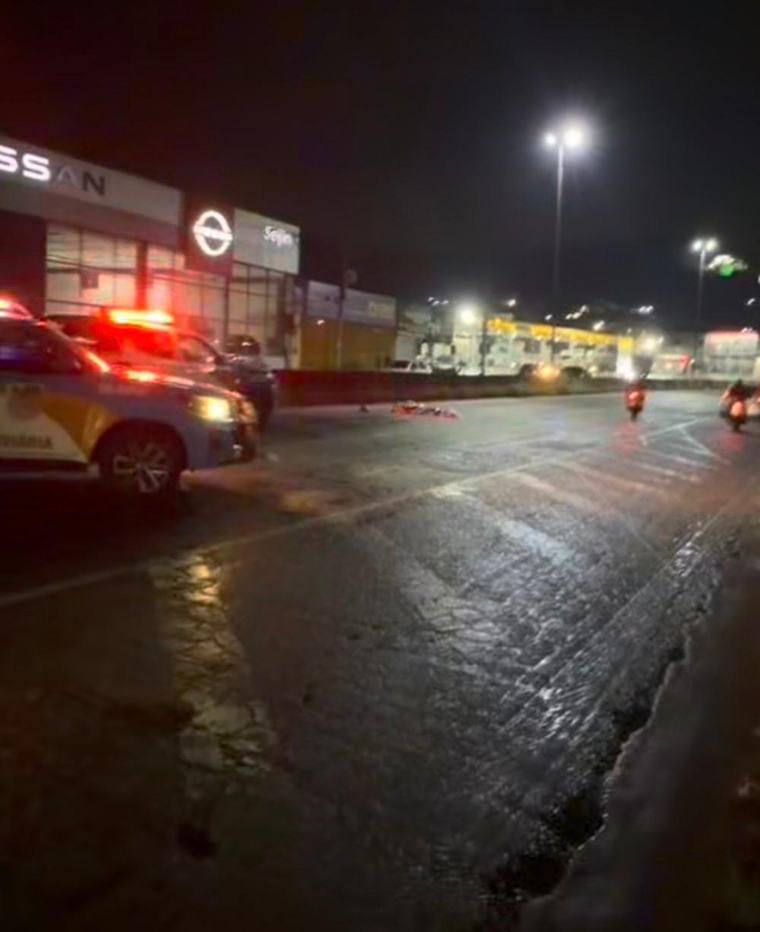 Idosa morre atropelada por viatura da PM em São Gonçalo