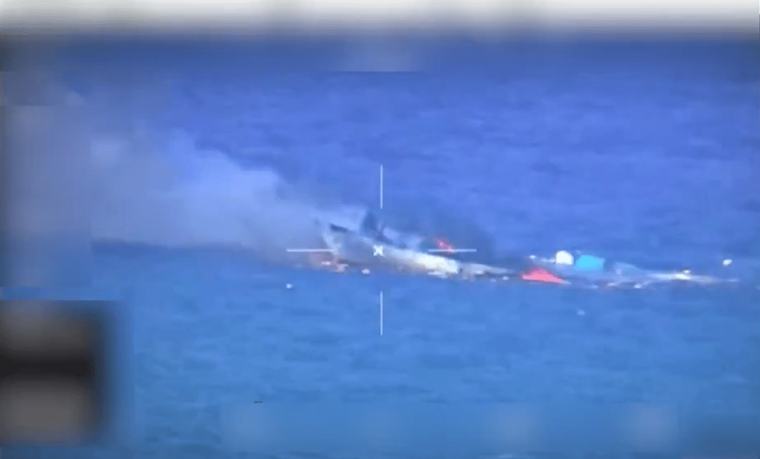 EUA destroem suposto ponto de reabastecimento de drogas no Pacífico