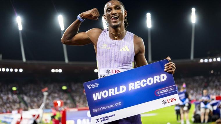 Brasileiro Alison dos Santos quebra recorde mundial e faz história nos 400m com barreiras