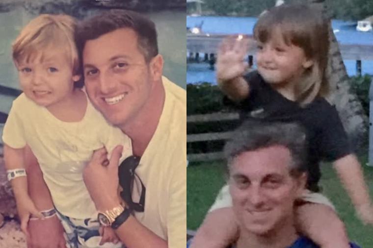 Filhos de Luciano Huck resgatam fotos antigas e homenageiam o pai