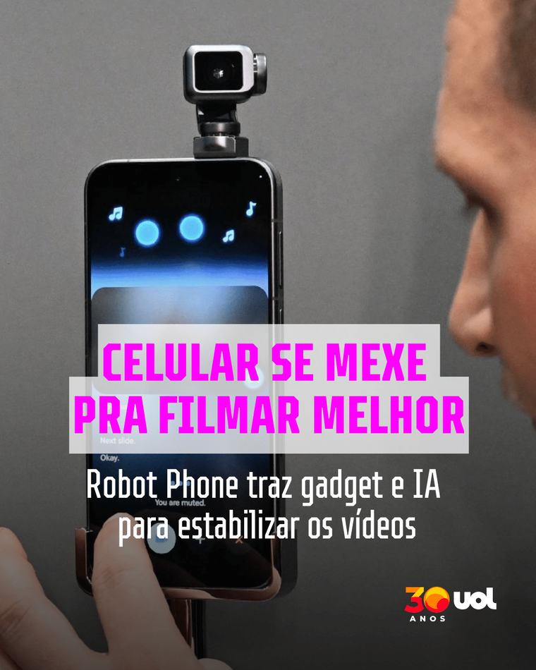 Robot Phone: novidade muda tudo o que vocę já viu sobre vídeos com celular
