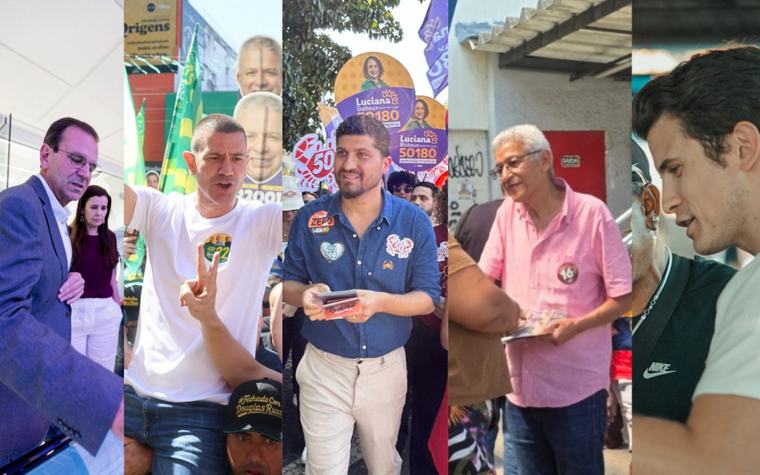 Candidatos no Rio falam em combate ao crime e tarifa zero nos trens